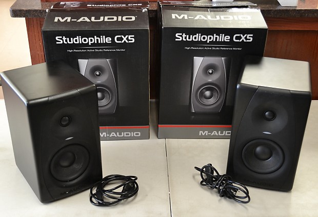M-AUDIO Studiophile CX5スピーカー ペア M-Audio Studiophile CX5 5