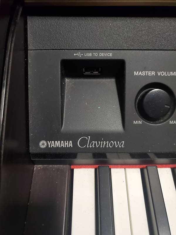 Yamaha Clavinova CVP 401 88 Key Keyboard (on wheels) | Reverb