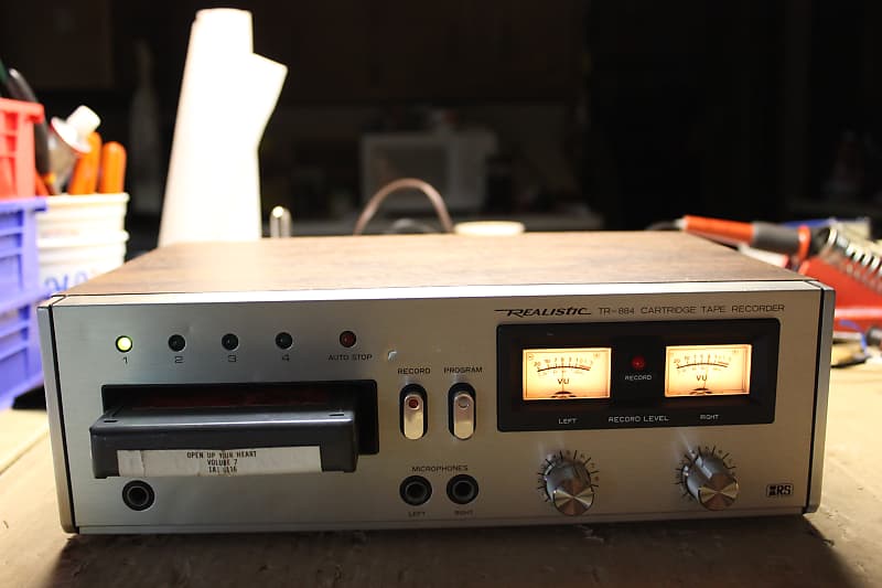Restored Realistic  TR-884 (14-947) 8 Track Player  			