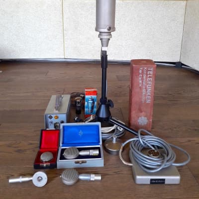 Neumann Telefunken CMV-3 Original Bottle Microphone 1930s image 2