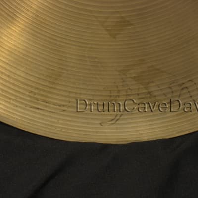 14" ZILDJIAN QUICK BEAT HI HAT CYMBALS, VINTAGE late 1970s HOLLOW LOGO, 1128 & 1202 grams image 12