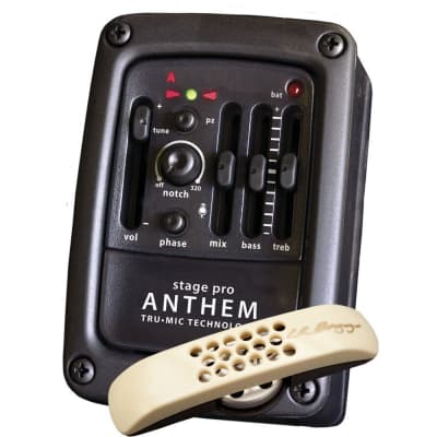 LR Baggs StagePro Anthem Acoustic Guitar Microphone Pickup System w/ EQ Tuner image 1