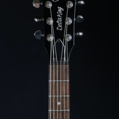 2003 Oscar Schmidt Delta King OE-30/TS Semi-Hollow Body Electric Guitar image 2