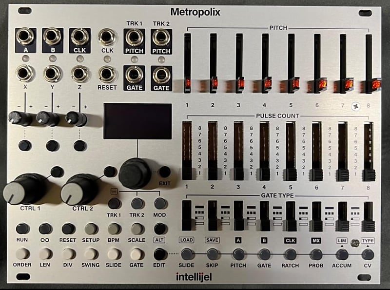 Intellijel Metropolis Eurorack Sequencer Demo - YouTube