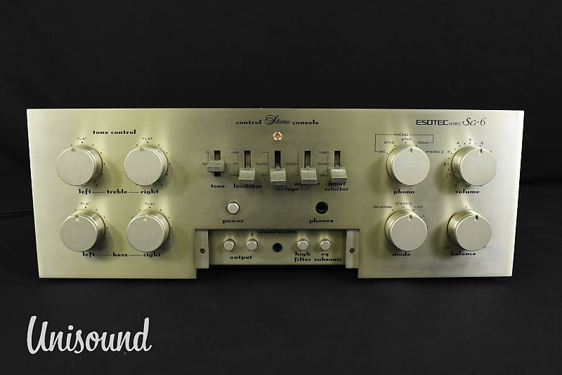 専用　整備品　MARANTZ マランツ　SC-6 コントロールアンプ SC-6 MARANTZ - 中古オーディオ 高価買取・販売 ハイファイ堂