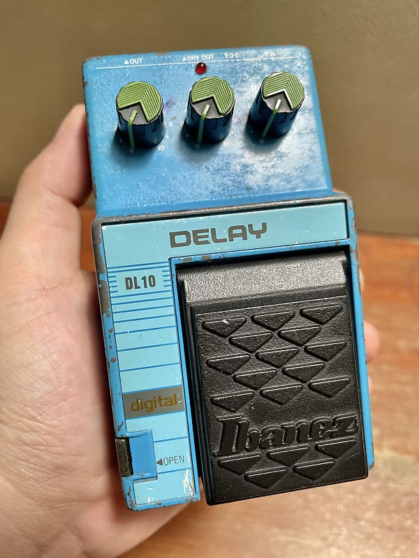 Ibanez DL10 デジタルディレイペダル Ibanez DL10 Digital Delay Guitar Effect Pedal - Made In