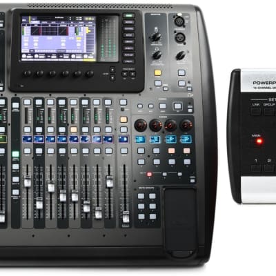 Behringer X32 40-channel Digital Mixer  Bundle with Behringer Powerplay P16-M 16-channel Digital Personal Mixer image 1