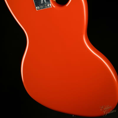 Fender - Kurt Cobain Jag-Stang - Left Handed - Fiesta Red - Lefty - Electric Guitar with Gig Bag - Lefthanded image 11