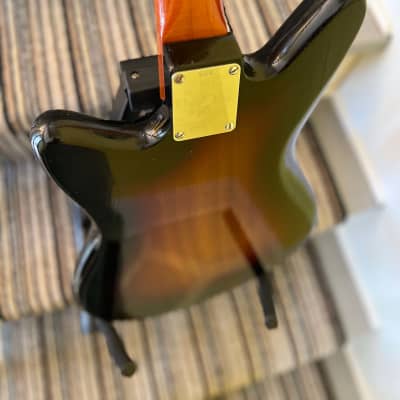 Goya Panther S2 Solid Body Electric Made by Galanti in Italy OHSC 1967 - Sunburst image 15