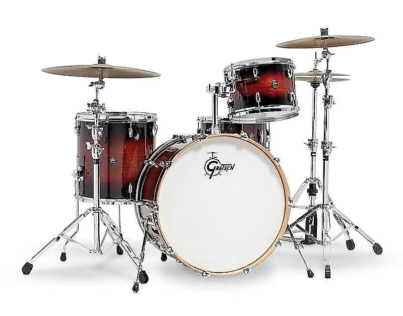 Gretsch RN2-R644-CB 13/16/24 Renown Drum Kit Set in Cherry Burst w/ Matching 14" Snare Drum image 1