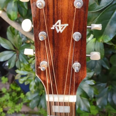 Ibanez AVN4-VMS Artwood Vintage Series Parlor Acoustic Guitar 2010s - Vintage Mahogany Sunburst image 5