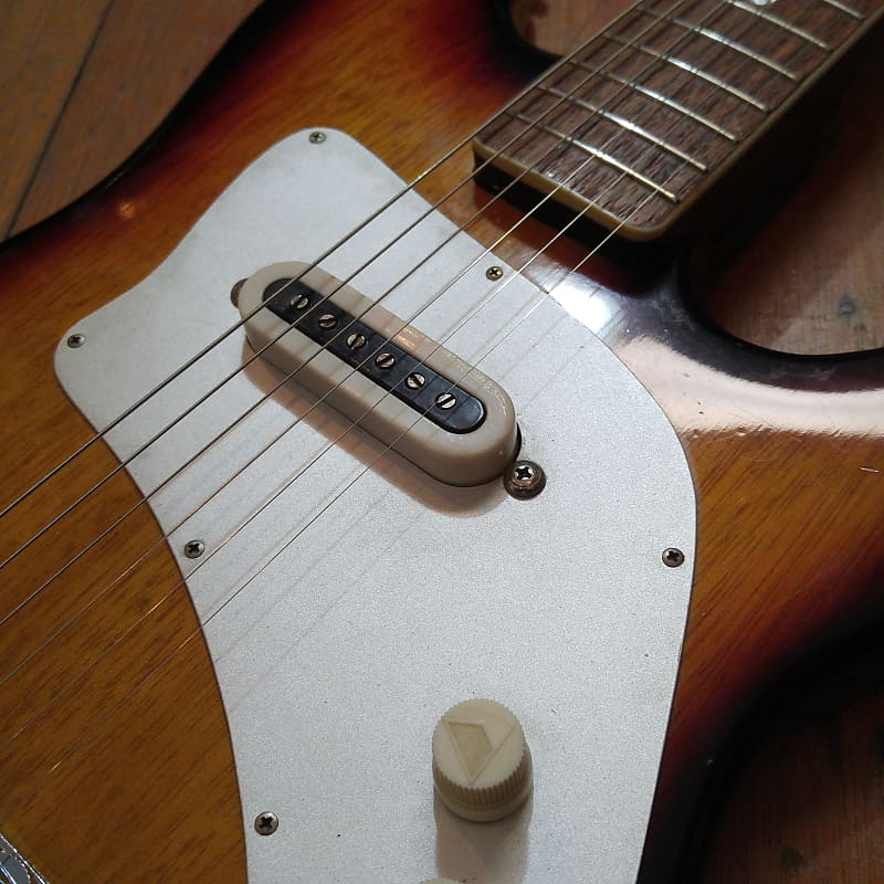 Kent Polaris I Model 640 Electric Guitar MIJ c1966 Sunburst Kent Polaris I Model 640 Electric Guitar MIJ c1966 Sunburst