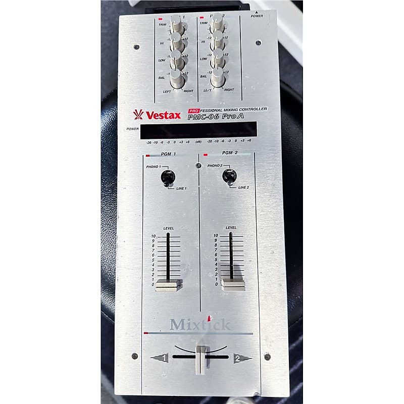 VESTAX PMC-06 Pro A ミキサー ゴールド DJ ジャンク ジャンク品】Vestax/DJミキサー/PMC-06ProA -DJ機材アナログ