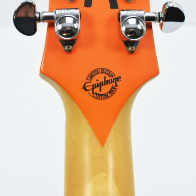 Epiphone Zakk Wylde Signature Les Paul Custom 2005 - 2008 - Buzzsaw Orange image 11