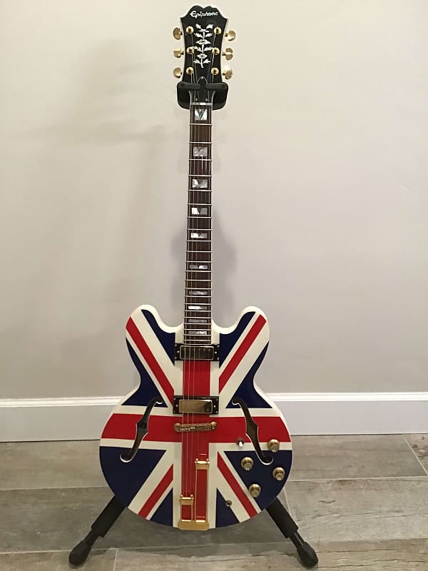 Epiphone Union Jack Sheraton | Reverb