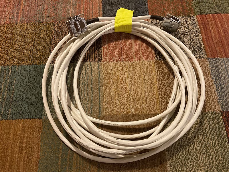 DB25 to DB25 D-sub cable - 29' - made from Gepco 6608HS snake cable image 1