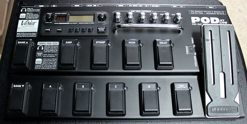 Line 6 POD xt Live Multi-Effect and Amp Modeler | Reverb Canada