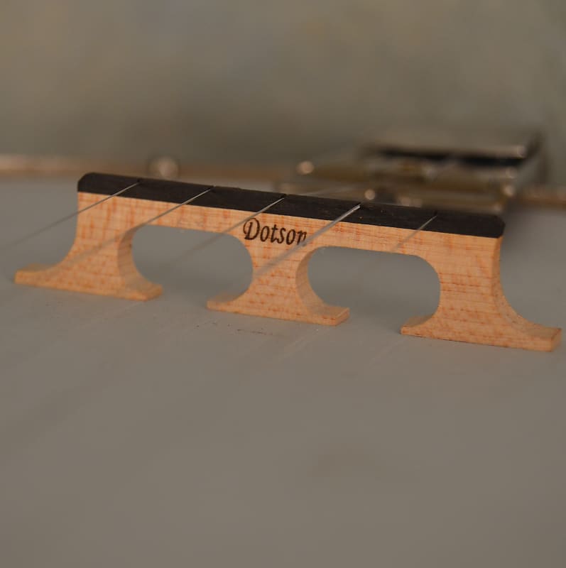 Banjo Bridge Clean Old Reclaimed Wood by Richie Dotson Gibson Stelling Deering Tone Power Clarity