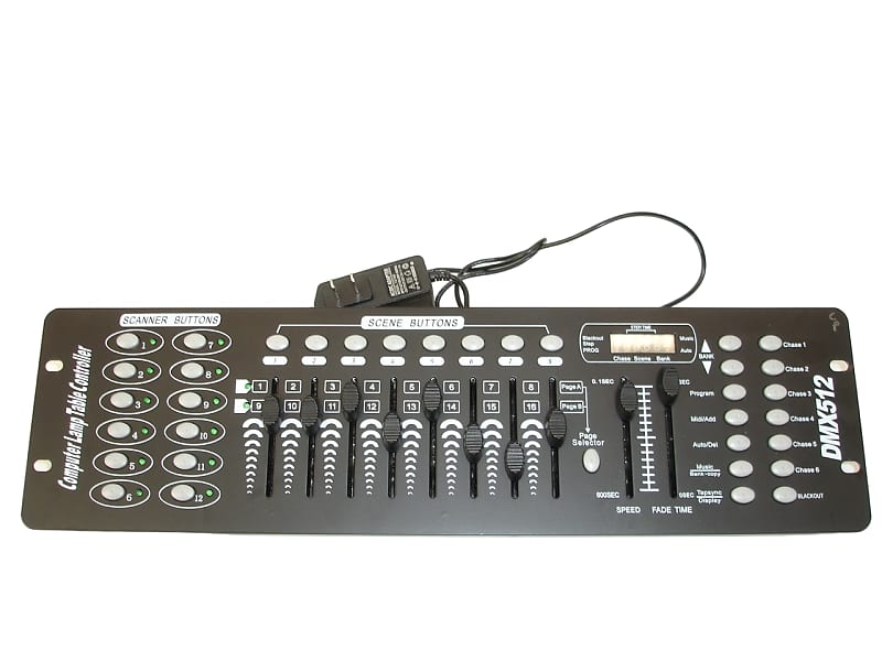 DMX512 192 Channel DMX 512 Light Computer Lamp Table Stage DJ Reverb