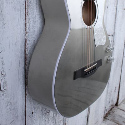 Godin Rialto JR Gray Satina Q-Discrete Acoustic Electric Guitar with Gig Bag image 12