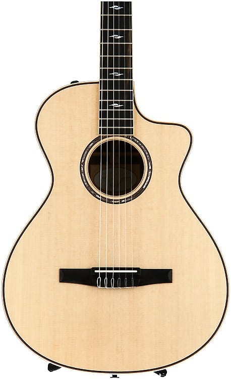 Taylor 812ce-N Grand Concert Nylon-string Guitar - Natural image 1