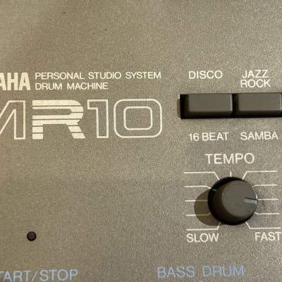 Yamaha MR10 From Mars Analog Drum Machine 1982 - Gray image 2