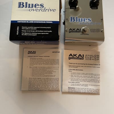 Reverb.com listing, price, conditions, and images for akai-analog-custom-shop-blues-overdrive