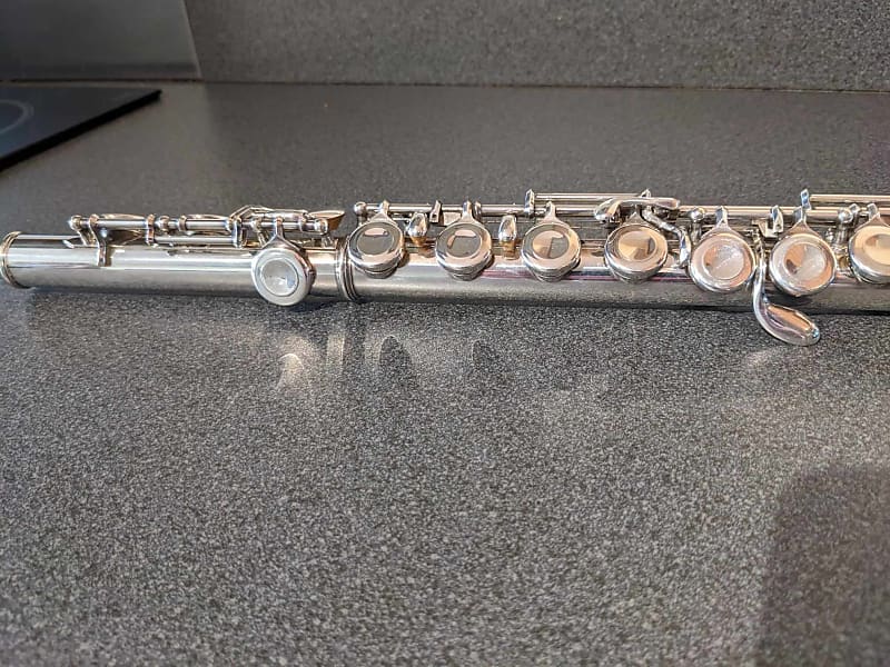 Pearl Flute PF-521 1980s - Silver | Reverb