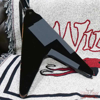 Gibson Custom Shop Artist Collection Kirk Hammett 1979 Flying V Murphy Lab Aged Ebony image 12