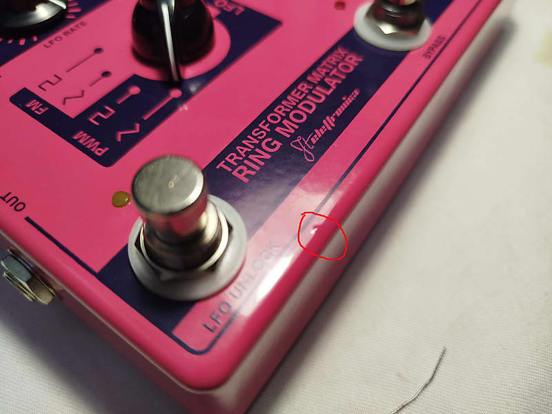 ギター Transformer Matrix Ring Modulator Transformer Matrix Ring Modulator Pink/Purple | Reverb España