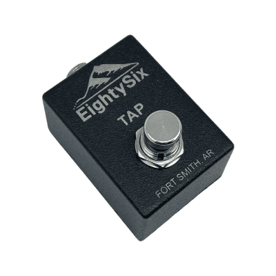 EightySix 2015A-NO Black Tap Tempo Switch Pedal (Normally Open) - Compare to MXR M199 image 2
