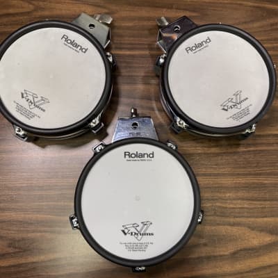 3 Pack Roland PD-85 Dual Trigger Mesh Head V-Drum Pads - Black - IX39758/DV68848