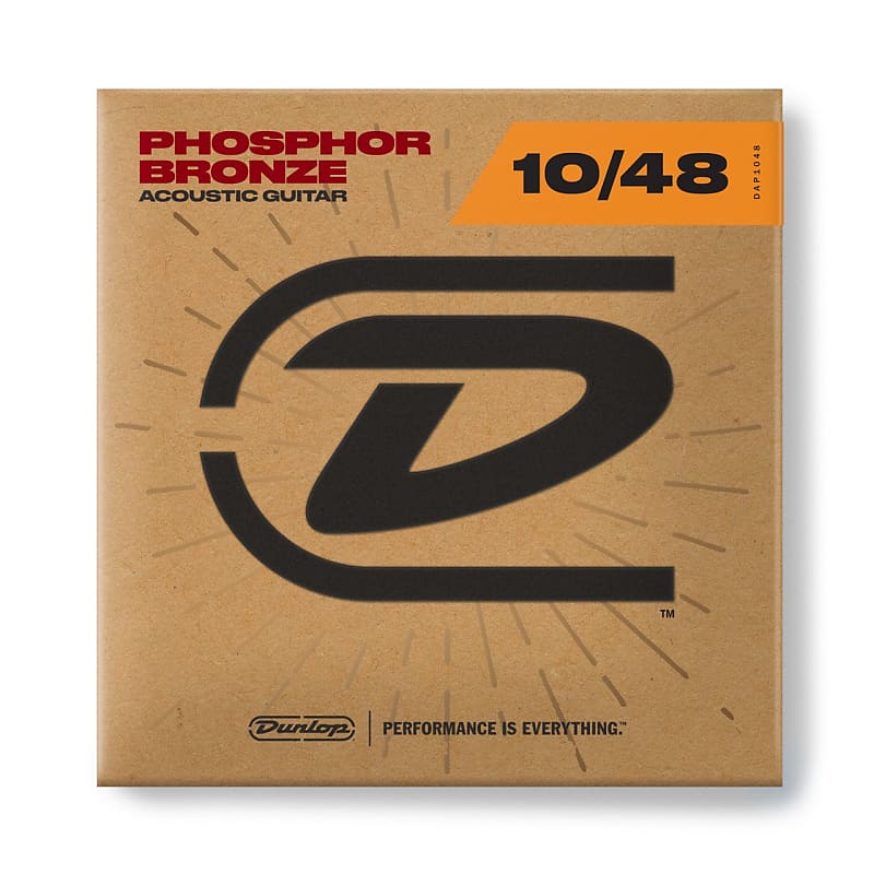 Dunlop DAP1048 Phosphor Bronze Acoustic Strings - .010-.48 Extra Light image 1