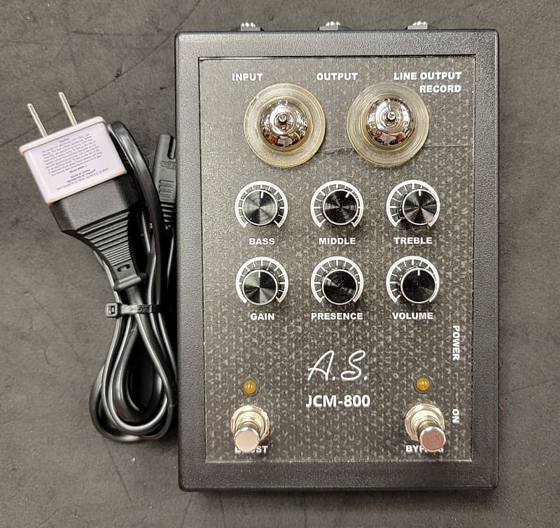 Arthur Sound JCM800 Tube Preamp Pedal with Boost Pedal Reverb