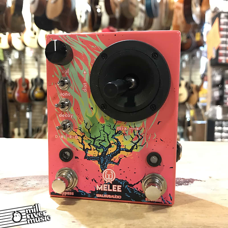 Walrus Audio Melee Wall of Noise Distortion/Reverb Pedal Used