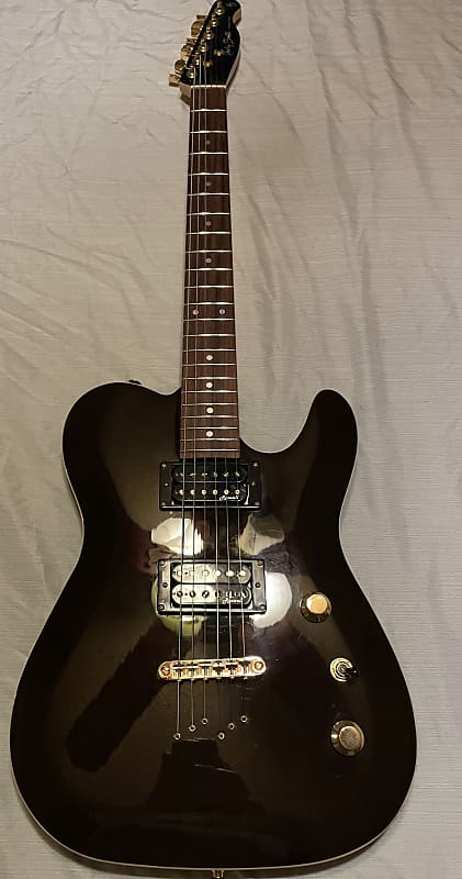 Harley Benton Deluxe Series Very dark brown transparent | Reverb