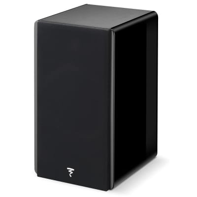 Focal Vestia N 1 2-Way Bass-Reflex Bookshelf Loudspeaker, Black High Gloss image 1