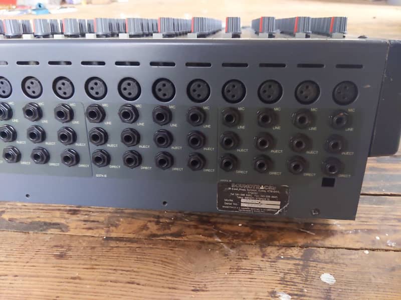 Soundtracs SOLO 24-4-2 vintage analog mixer console | Reverb
