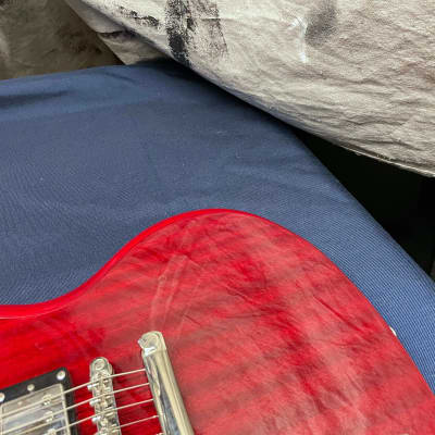 Epiphone Lefty G-400 SG Pro Guitar LH Left-Handed 2017 - Heritage Cherry image 4