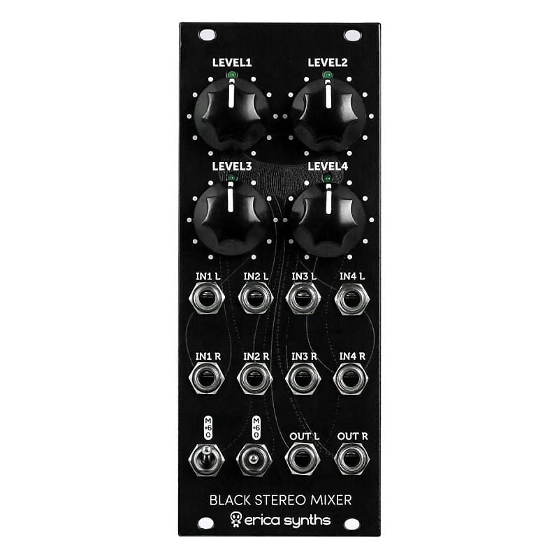 Erica Synths Black Stereo Mixer v3 image 1