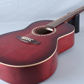 超美品 Art&Lutherie Folk Spruce Burgundy Art & Lutherie Dreadnought Spruce Burgundy Acoustic Guitar