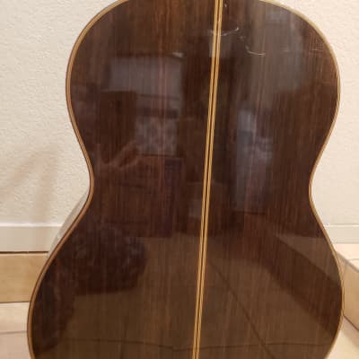 David Daily David Daily Classical Guitar -Natural Spruce, Scale/Nut: 650mm/52mm 1999 - Top: Spruce Sides and Back: Indian Rosewood Neck: Mahogany Fingerboard: Ebony image 5