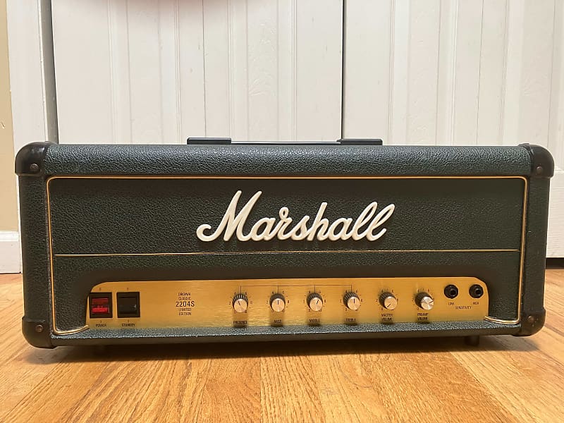 1986 Marshall JCM 800 Original Vintage EL34 Limited Edition Model 2204s 50W  Guitar Amp Head