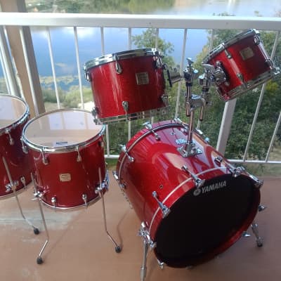 Yamaha Birch Custom Absolute Nouveau Drum Set | Reverb