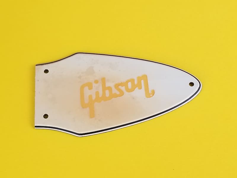 1978 - 81 Gibson Flying V Truss Rod Cover - NOS - Kalamazoo Auction Find - 100% Genuine image 1