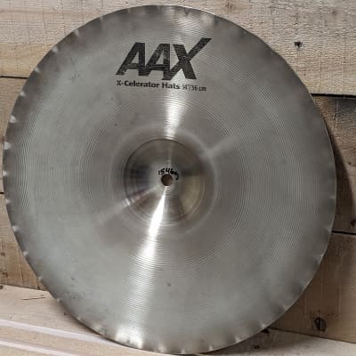 Sabian 14" AAX X-Celerator Hi-Hat Cymbal (Bottom) 2005 - 2018 - Natural image 7