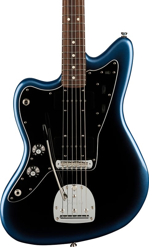 Fender American Professional II Jazzmaster, Lefty, Dark Night w/ Case image 1