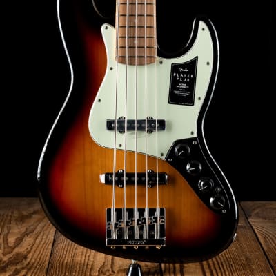 Fender Player Plus Jazz Bass V - 3-Color Sunburst - Free Shipping image 1