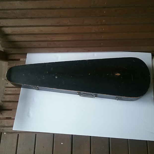 GSB Coffin Violin Case 4/4 1888 Black Reverb