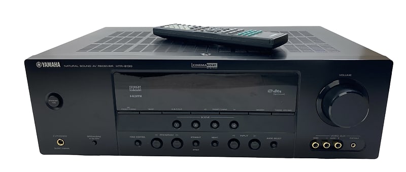 YAMAHA HTR-6130 HDMI 5.1 Home Theater Receiver Bundle | Reverb